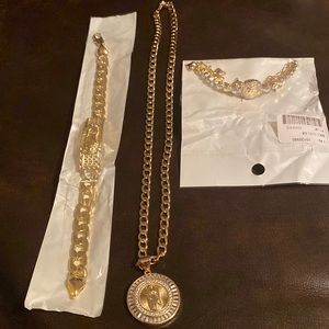 Jewelry bundle Laminated gold
